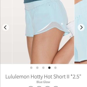 Lululemon Hotty Hot Shorts